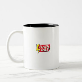 Red Green Pink White Blue Cute and Playful Hand-dr Zweifarbige Tasse