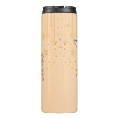 Red Green Rentier Santa Merry Weihnachtsfest Party Thermosbecher (Rückseite)