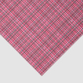 Red Green Retro Christmas Plaid Festive Classic Seidenpapier (Ausschnitt)