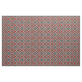 Red Green Schwarz-weiß Oriental Kilim Pattern Stoff (Yard (91,4 cm))