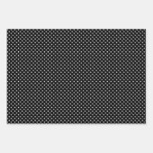 Red Green Schwarz-weiß Tartan Karo Pattern Geschenkpapier Set (Vorderseite 3)