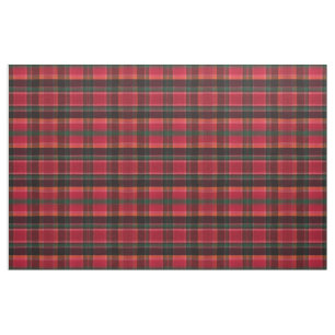 Red Green Squares Madras Kariertes Muster Stoff