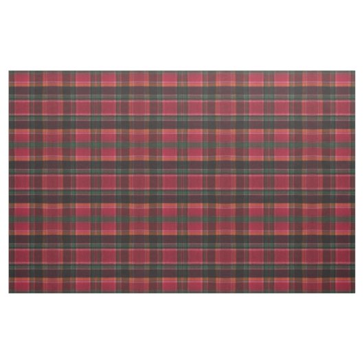 Red Green Squares Madras Kariertes Muster Stoff (Yard (91,4 cm))