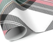 Red Green Steward Christmas Kariert Geschenkpapier (Rolleneckpunkt)