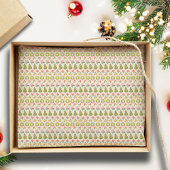 Red Green Traditionelle Weihnachts Sweater Stripe Seidenpapier