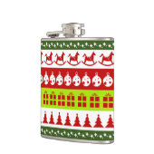 Red Green Ugge Weihnachts Sweater Festive Clipart Flachmann (Links)