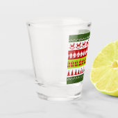 Red Green Ugge Weihnachts Sweater Festive Clipart Schnapsglas (Links)