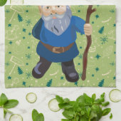 Red Green und Blue Gnome für den Winter in den Fer Geschirrtuch (Gefaltet)