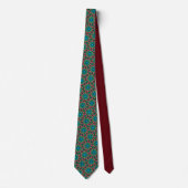 Red Green und Blue Neck Tie Krawatte (Vorderseite)