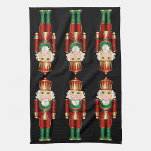 Red Green und Gold Nutcrackers Küchentücher