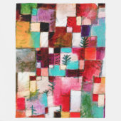 Red Green und Violet, Paul Klee Fleecedecke (Vorderseite)