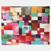 Red Green und Violet, Paul Klee Fleecedecke (Vorderseite (Horizontal))