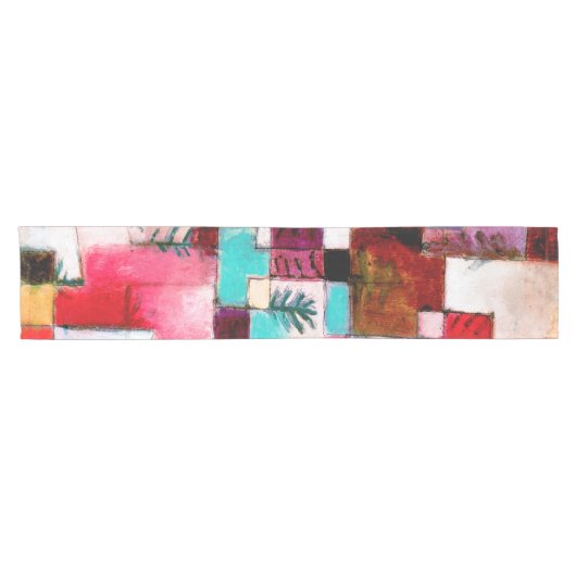 Red Green und Violet, Paul Klee Kurzer Tischläufer (Horizontal)