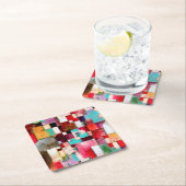 Red Green und Violet, Paul Klee Rechteckiger Pappuntersetzer (Vor Ort)