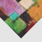 Red Green und Violet, Paul Klee Seidenpapier (Ausschnitt)