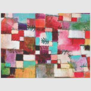 Red Green und Violet, Paul Klee Seidenpapier