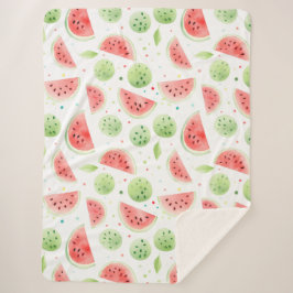 Red Green White Watermelons Birthday Sherpadecke