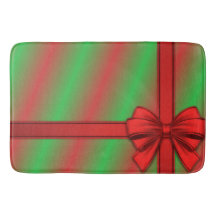 Red Green Wrackgeschenk Holiday Bath Mat