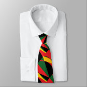 Red Green Yellow Neck Tie Krawatte (Gebunden)