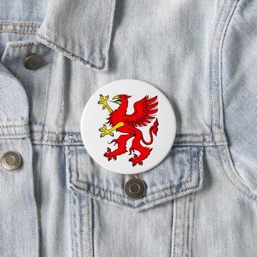 Red Griffin Button (Beispiel)