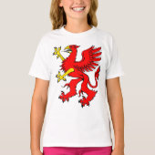 Red Griffin Girls T - Shirt (Vorderseite)