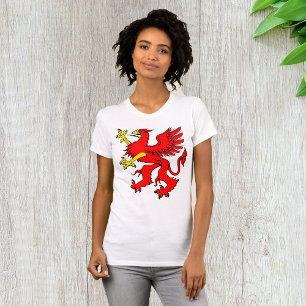Red Griffin Women T - Shirt