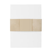 Red Grunge D20 Dice Gamer Belly Bands Einladungsbanderole (Rückseitenbeispiel)