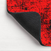 Red Grunge Mousepad (Ecke)