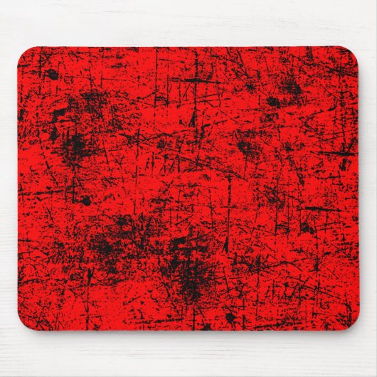 Red Grunge Mousepad (Vorne)