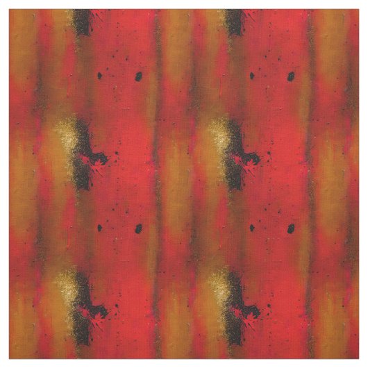 Red Grunge Pattern Stoff (Muster)