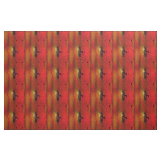 Red Grunge Pattern Stoff (Fat Quarter (45,7 x 55,9 cm))