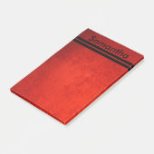 Red Grunge Post-it Klebezettel (angewinkelt)