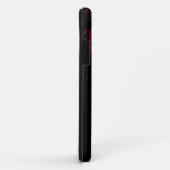 RED Grunge Skull Case-Mate iPhone Case (Hinten/Rechts)