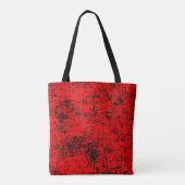 Red Grunge Tasche (Rückseite)