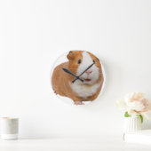 red guinea pig runde wanduhr (Zuhause)