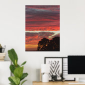 Red Gully Skies Poster (Heimbüro)