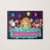 Red Hair Alice Tea Party Jigsaw Puzzle (Horizontal)