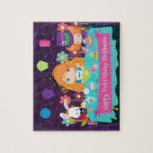 Red Hair Alice Tea Party Jigsaw Puzzle (Vertikal)