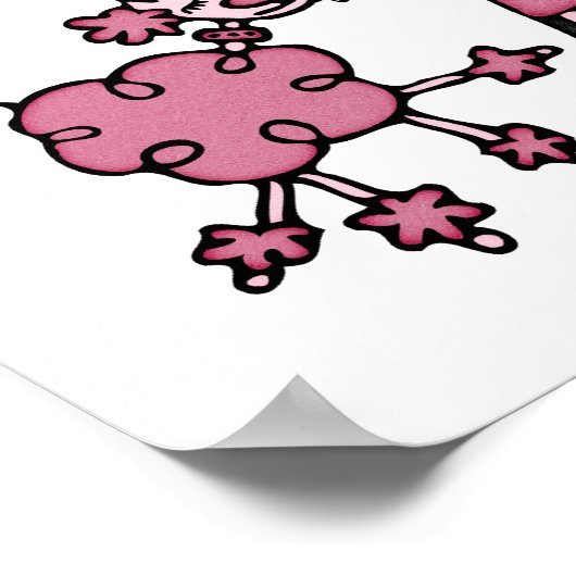 Red Hair Diva Poster (Ecke)