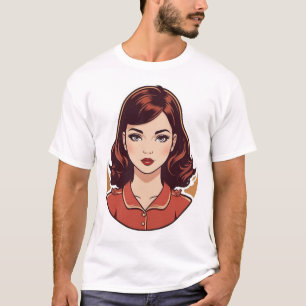 Red Hair Girl T-Shirt