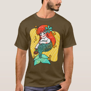 Red Hair Mermaid T-Shirt