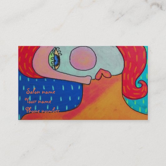 Red Hair Terminkarte (Vorderseite)