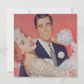 Red Haired Bride Wedding Save The Date (Vorderseite)