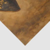 Red-Haired Pirate Woman Decoupage Seidenpapier (Ausschnitt)