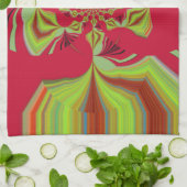 Red Hakuna Matata Muster Küchentuch (Gefaltet)