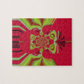 Red Hakuna Matata Muster Puzzle (Horizontal)