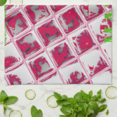 Red Hakuna Matata Style Küchentuch (Gefaltet)