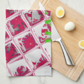 Red Hakuna Matata Style Küchentuch (Viertel Falte)