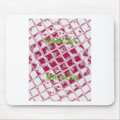 Red Hakuna Matata Style Mousepad (Vorne)