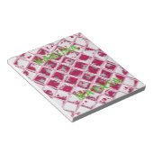 Red Hakuna Matata Style Notizblock (angewinkelt)